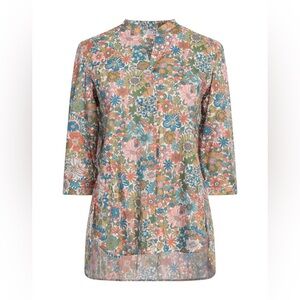Caliban Liberty Print Blouse
